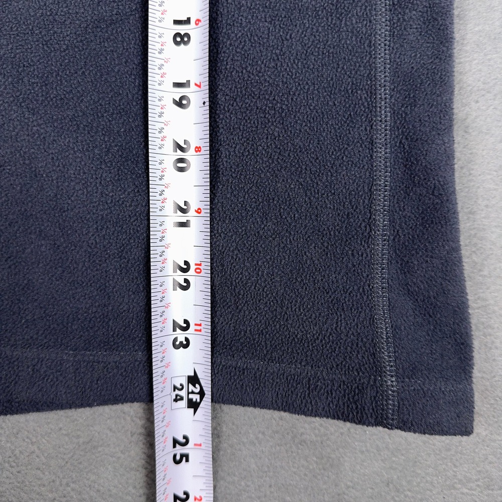 The North Face Mens Quarter Zip Fleece Pullover Gray Thumbhole M - Picture 5 of 6